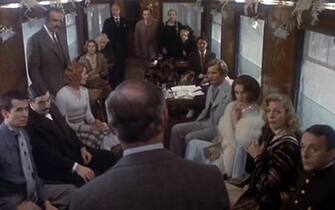 Una foto di scena di 'Assassinio sull'Orient Express', 1974. ANSA / WEB