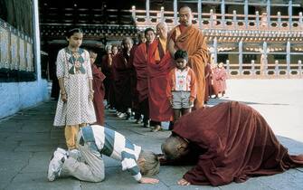 una scena del piccolo buddha