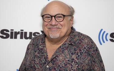 NEW YORK, NEW YORK - SEPTEMBER 06: Danny DeVito visits SiriusXM Studio on September 06, 2022 in New York City. (Photo by Santiago Felipe/Getty Images)