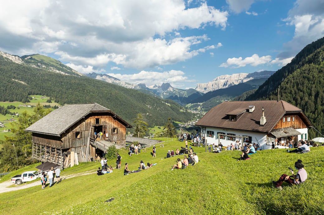 Biennale Gherdëina, Val Gardena, Dolomites. Photo by Tiberio Sorvillo