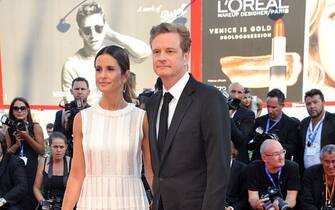 Colin Firth e Livia Giuggioli