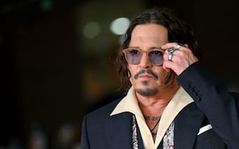 US actor and director Johnny Depp arrives for the screening of the movie 'Modi'- Three days on the wing of madness (Modi' - Tre giorni sulle ali della follia)' at the 19th annual Rome International Film Fest in Rome, Italy, 26 October 2024. The Festa del Cinema di Roma runs from 16 to 27 October 2024.      ANSA/ETTORE FERRARI 
