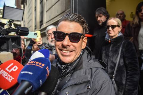 Francesco Gabbani alla camera ardente di Ornella Vanoni al Piccolo Teatro, l arrivo del feretro Milano 23 Novembre 2025
ANSA/MATTEO CORNER
