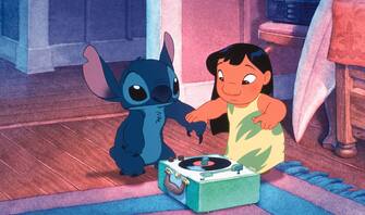 LILO & STITCH. 2nd Generation. Featured: Stitch (voiced by Chris Sanders). Permission is hereby granted to newspapers and magazines to reproduce this picture on the condition it is used with direct publicity for the movie in which it appears and that it is accompanied by  ©Disney Enterprises, Inc. All rights reserved.  All other uses require prior written consent of Disney Enterprises, Inc. Distributed by Buena Vista International. For further information, please contact your local Buena Vista International Office. 

