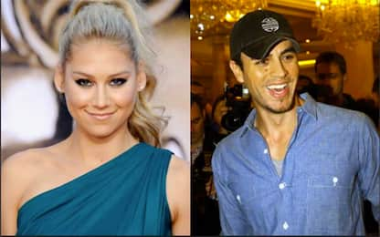 Anna Kournikova ed Enrique Iglesias genitori di due gemelli