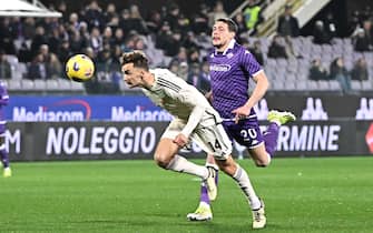 AS Roma's defender Diego Llorente in action during the Serie A soccer match ACF Fiorentina vs AS Roma at Artemio Franchi Stadium in Florence, Italy, 10 March  2024
ANSA/CLAUDIO GIOVANNINI