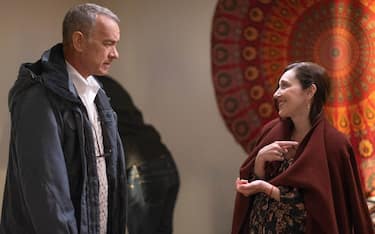 Mariana TreviÒo and Tom Hanks star in Columbia Pictures A MAN CALLED OTTO.  photo by: Dennis Mong