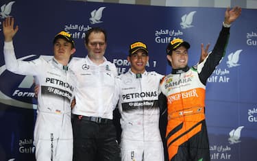 Hamilton, GP Bahrain 2014