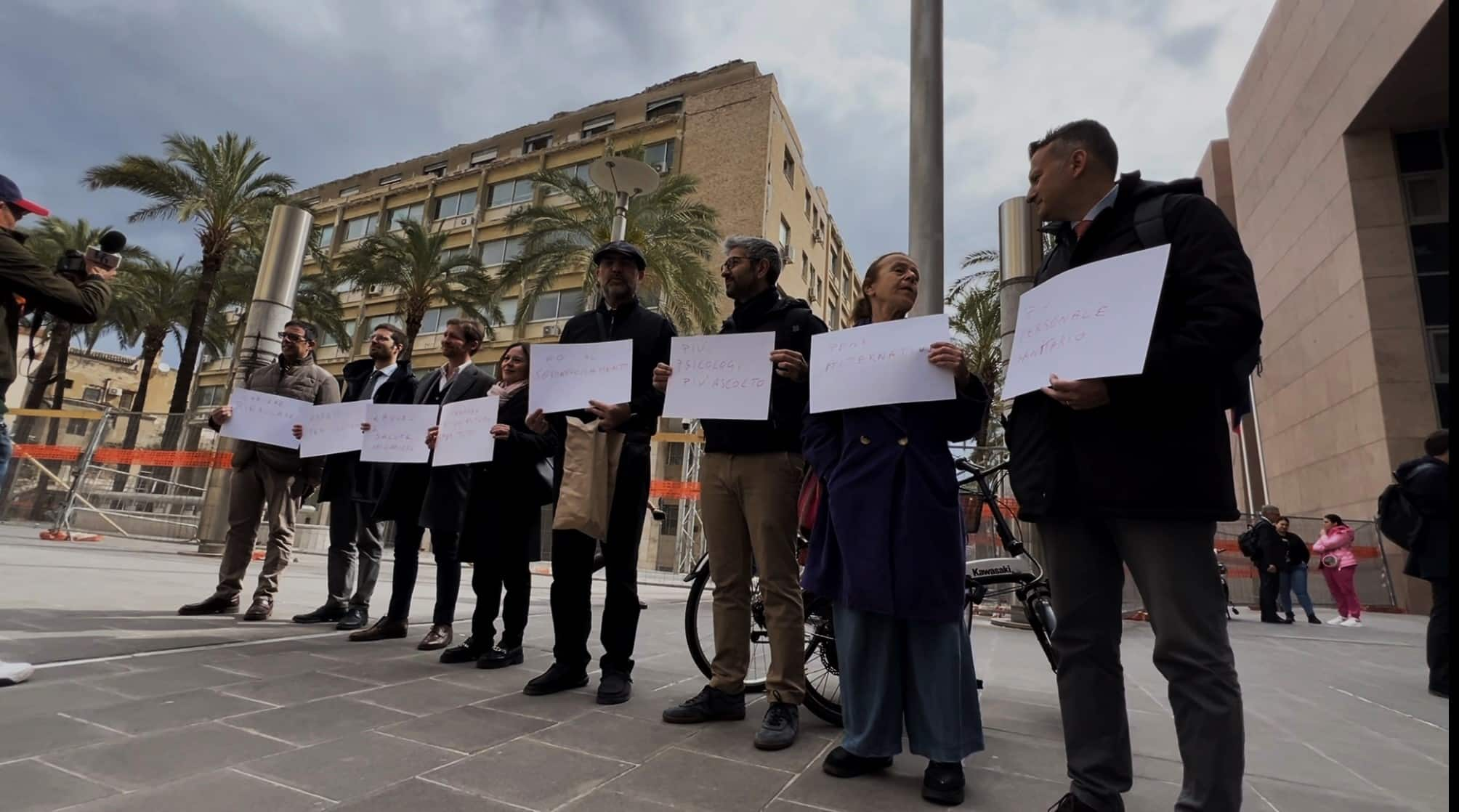 Sit in del Garante e degli avvocati di Palermo contro i suicidi in carcere