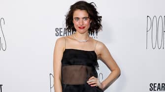 NEW YORK, NEW YORK - DECEMBER 06: Margaret Qualley attends the premiere of "Poor Things" at DGA Theater on December 06, 2023 in New York City. (Photo by Taylor Hill/FilmMagic)