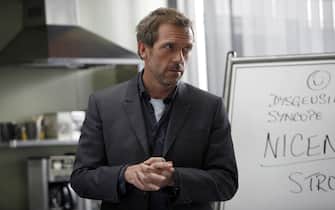 HOUSE -- "No More Mr. Nice Guy" Episode 413 -- Pictured: Hugh Laurie as Dr. Greg House -- NBC Photo: Isabella Vosmikova