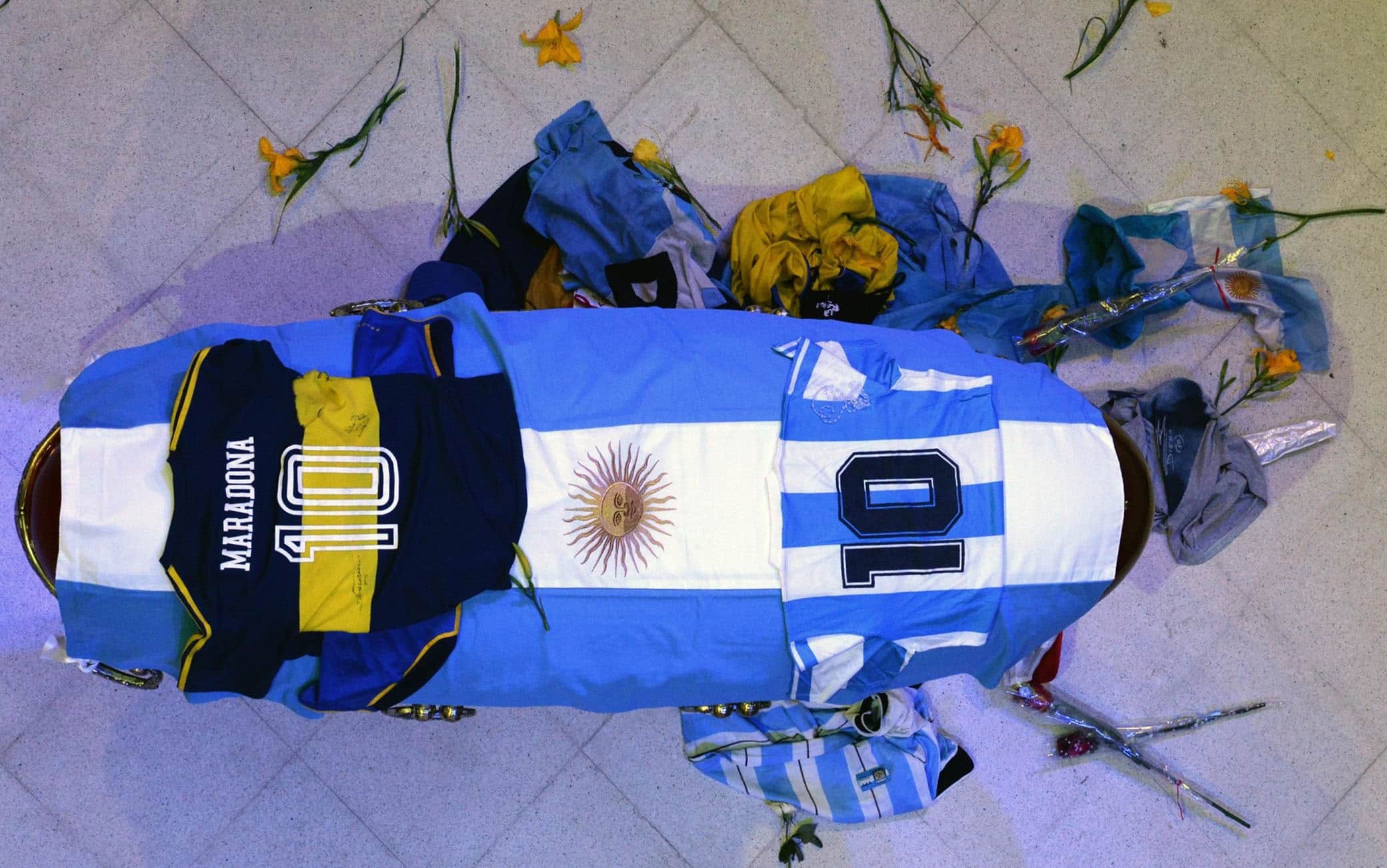 maradona feretro