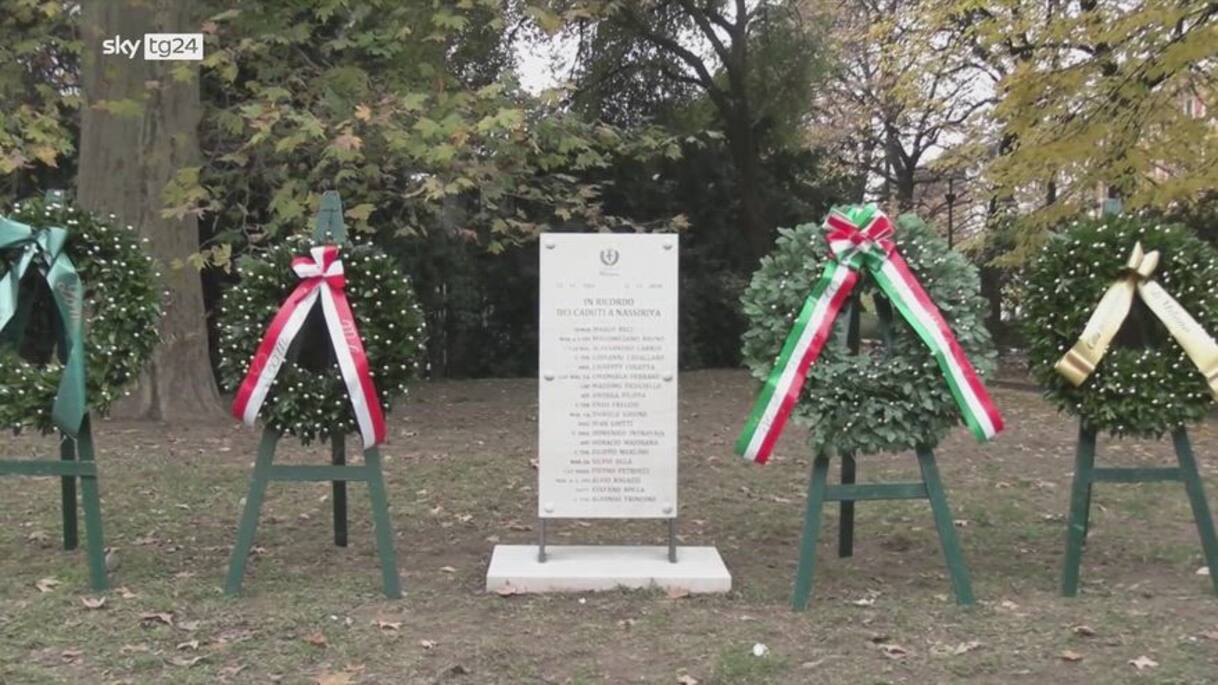 strage nassiriya commemorazione vittime attentato a milano