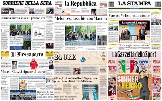 Le prime pagine dei quotidiani di oggi 17 maggio: la rassegna stampa di Sky TG24