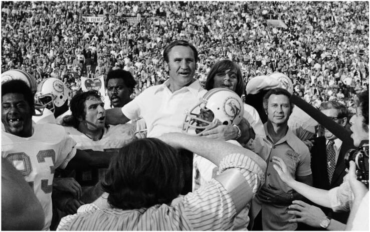 Don Shula e i Miami Dolphins del 1972