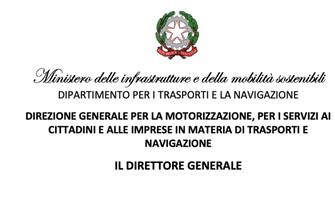 circolare ministero trasporti