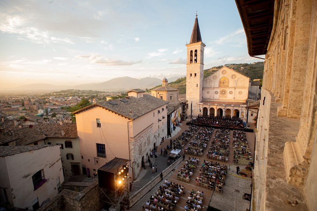 Spoleto65, Piazza Duomo. Photo ©Festival di Spoleto - Andrea Veroni