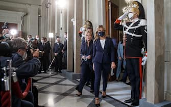 Giorgia Meloni al Quirinale