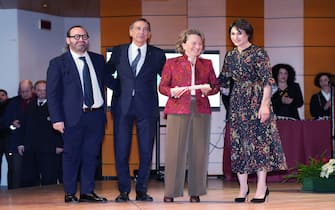 Milano - Consegna degli Ambrogini d'\'' Oro di parte del sindaco Giseppe Sale e Elena Buscemi al Teatro Dal Verme, nella foto Attestato Fondazione Bagatti Valsecchi (Milano - 2024-12-07, Duilio Piaggesi) p.s. la foto e'\'' utilizzabile nel rispetto del contesto in cui e'\'' stata scattata, e senza intento diffamatorio del decoro delle persone rappresentate