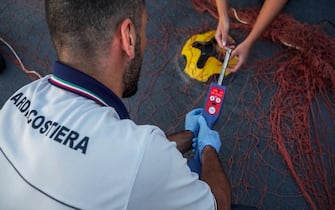 Alcuni funzionari della guardia costiera