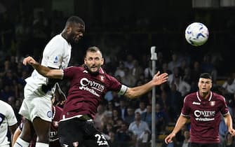 Inter's Marcus Thuram goal opportunity during the Italian Serie A soccer match US Salernitana vs FC Inter at the Arechi stadium in Salerno, Italy, 30 September 2023.
ANSA/MASSIMO PICA