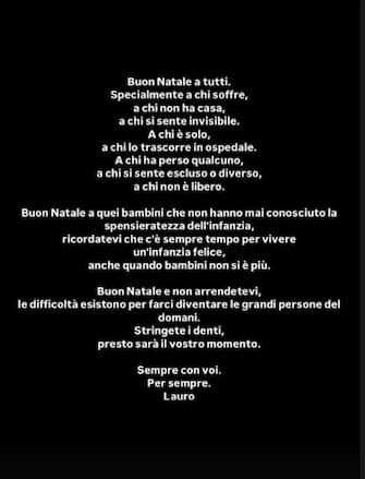 gli auguri di achille lauro