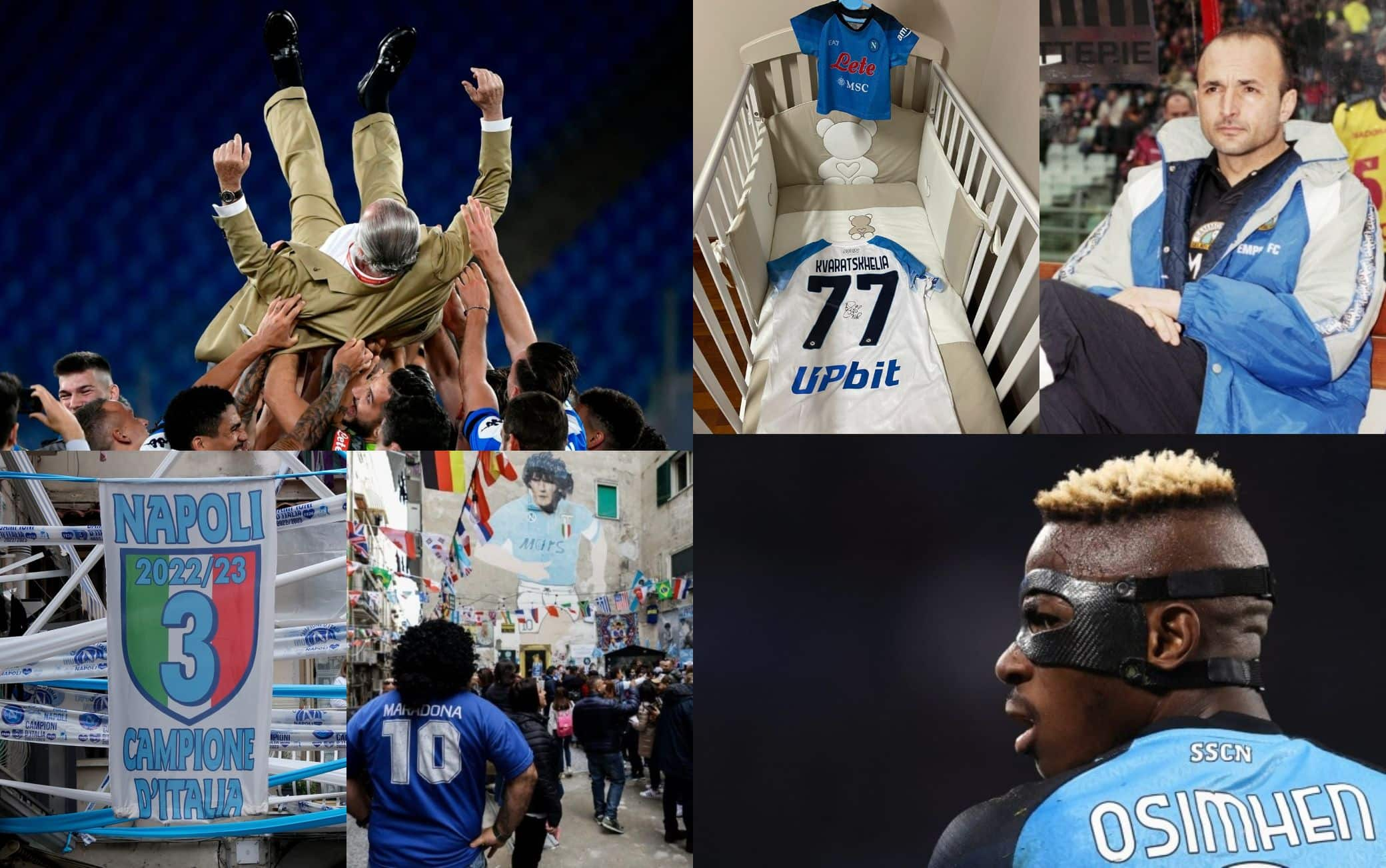 GADGET CALCIO NAPOLI Campione d'Italia Scarpette Maradona con