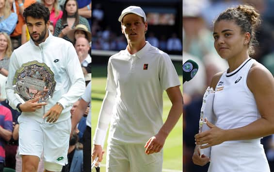 Sinner 3° italiano all time in finale a Wimbledon