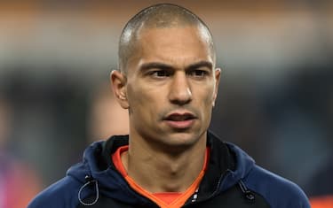 Gokhan Inler of Istanbul Medipol Basaksehir FK during the Turkish Spor Toto Super Lig football match between Medipol Basaksehir FK and Galatasaray AS on November 18, 2017 at the Fatih Terim stadium in Istanbul, Turkey(Photo by VI Images via Getty Images)