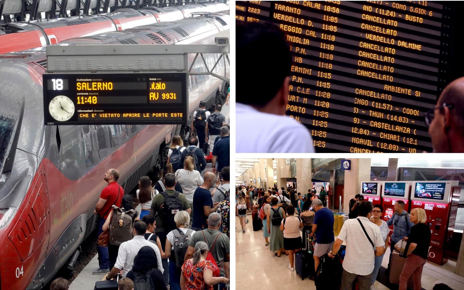 Sciopero 13 Luglio, Si Fermano Trenitalia, Italo E Trenord: Treni ...