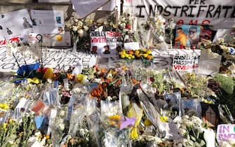 Monreale, preparativi per i funerali dei giovani Salvatore Turdo, Andrea Miceli e Massimo Pirozzo morti durante una sparatoria dopo una lite.