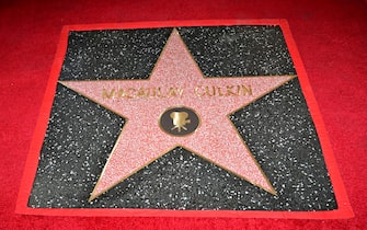 US actor Macaulay Culkin's newly unveiled Hollywood Walk of Fame Star is seen in Hollywood, California, on December 1, 2023. (Photo by Frederic J. BROWN / AFP)