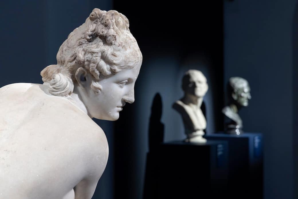 Vista dell’allestimento della mostra I Farnese nella Roma del Cinquecento. Ph.Monkeys Video Lab