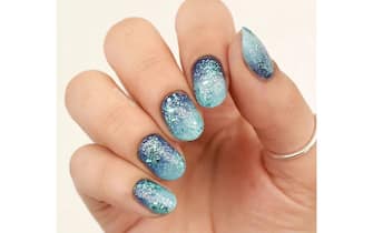 Unghie estive manicure da sirena