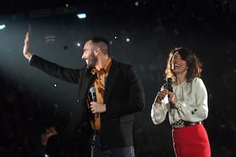 talian singer Giorgia (Giorgia Todrani) live in concert with her Oronero Live 2018 at Assago Forum. Assago, March 7th 2018 (Photo by Marco Piraccini/Archivio Marco Piraccini/Mondadori Portfolio via Getty Images)