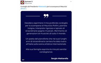 Maurizio Pollini ricordo social