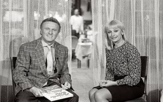 Maurizio Seymandi e Raffaella Carrà