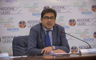 La Regione Lazio presenta il nuovo sistema digitale di prenotazione delle prestazioni del servizio sanitario nella foto Alessio D'amato (ROMA - 2022-04-14, Stefano Carofei) p.s. la foto e' utilizzabile nel rispetto del contesto in cui e' stata scattata, e senza intento diffamatorio del decoro delle persone rappresentate