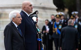 Il presidente della Repubblica Sergio Mattarella