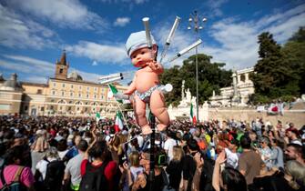 Manifestazione anti green pass