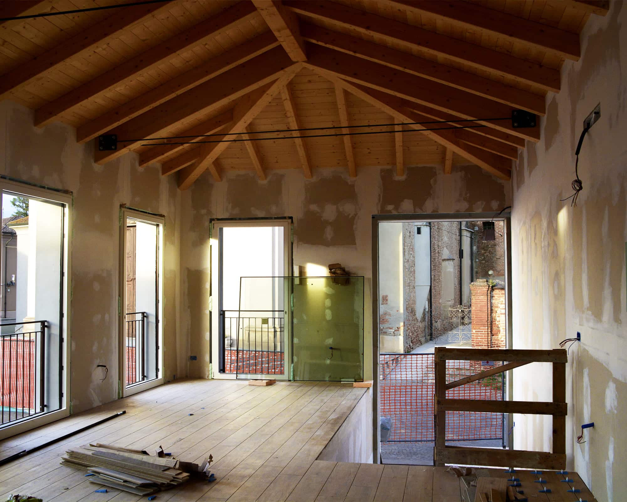 La Casa Peroni, in fase di allestimento