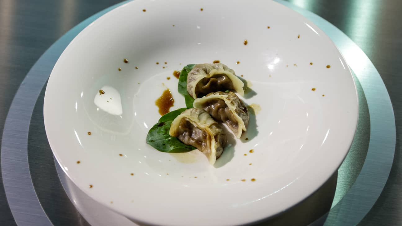 "Gyoza di wagyu e zucchine" di Lavinia