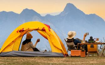 tenda campeggio