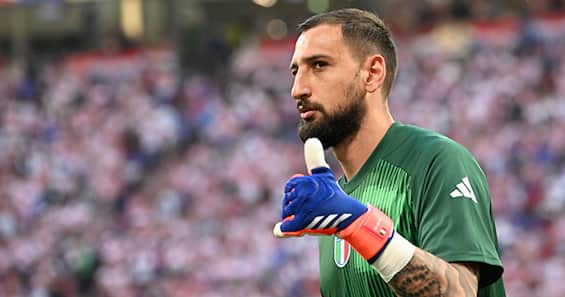 Donnarumma nella top 20 per presenze in Azzurro