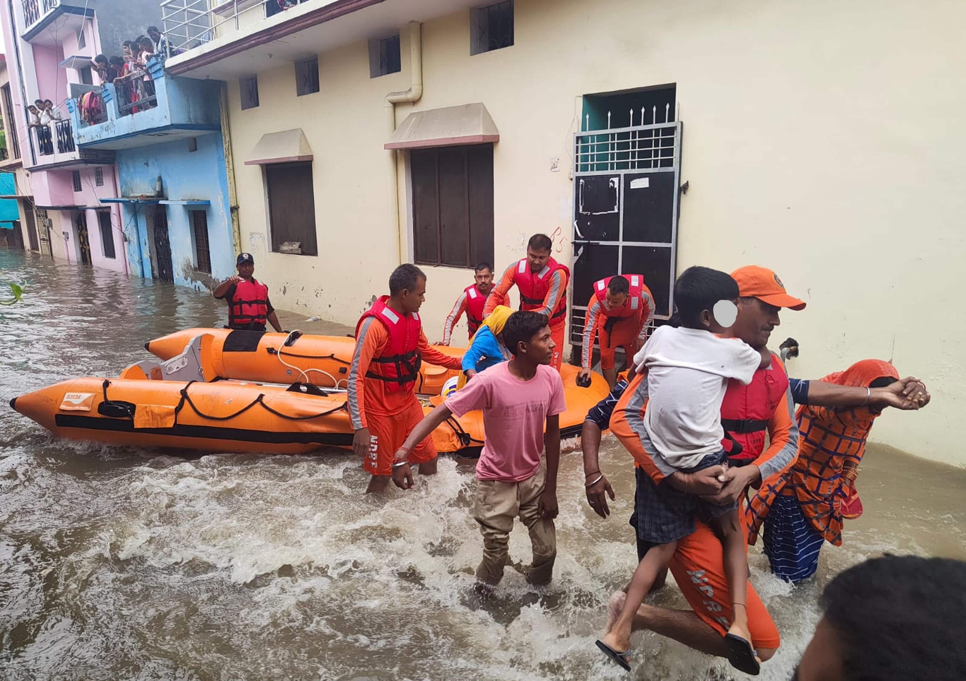 Operazioni di soccorso in India