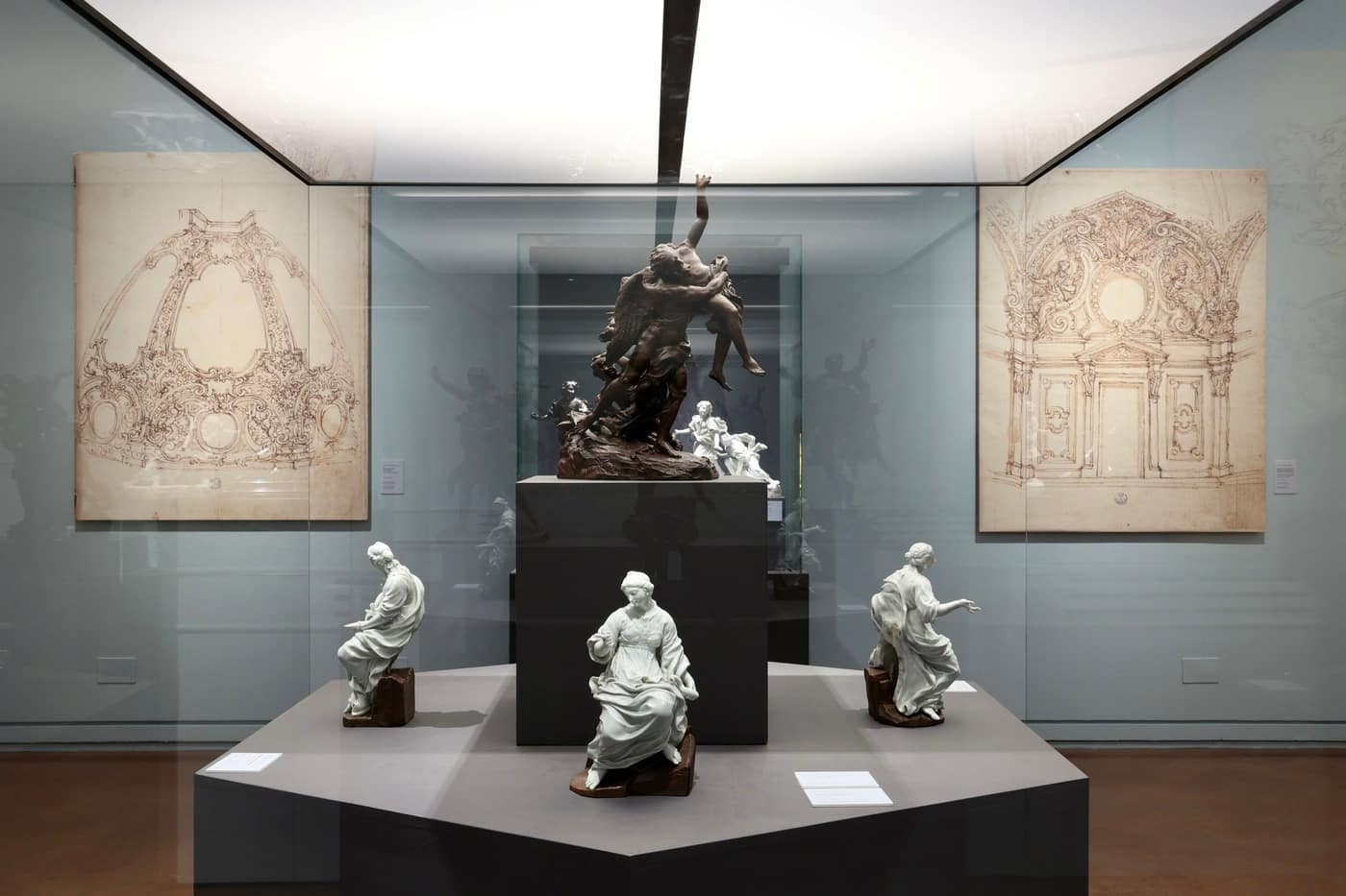 vista dell’allestimento della mostra Giovan Battista Foggini (1652-1725). Architetto e scultore granducale. Foto Nicola Neri