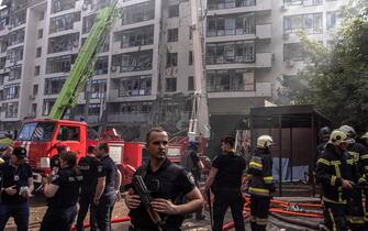 kiev bombardamenti