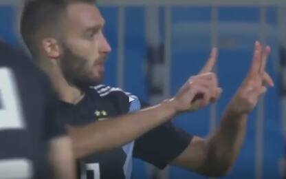 Argentina, Pezzella dedica il gol ad Astori