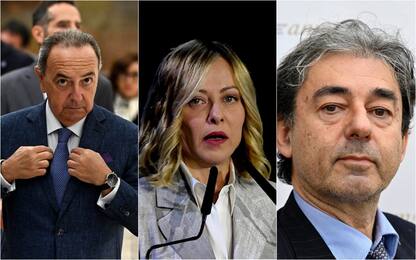 Lo Voi, Meloni, Parodi