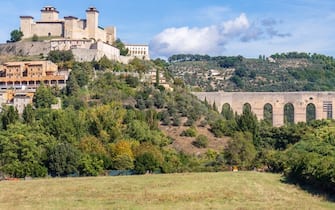Spoleto, Italy - one of the most beautiful villages in Central Italy, Spoleto displays a wonderful Old Town, with its famous fortress and bridge